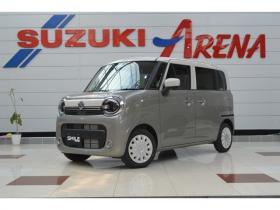 ワゴンRスマイル ハイブリッド X 4WD クリームコーデセーフティサポートスズキコネクト対応9インチ全方位ナビLEDハイブリット4WDセーフティサポート搭載アイドリングストップハイビームアシストLEDライト両側オートスライドドアパーキングセンサー 登録済未使用車 660