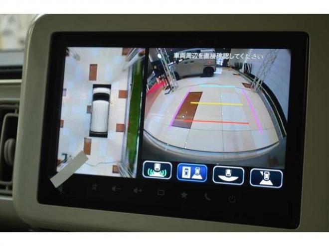ワゴンRスマイルハイブリッド X 4WD クリームコーデセーフティサポートスズキコネクト対応9インチ全方位ナビLEDハイブリット4WDセーフティサポート搭載アイドリングストップハイビームアシストLEDライト両側オートスライドドアパーキングセンサー 登録済未使用車 660