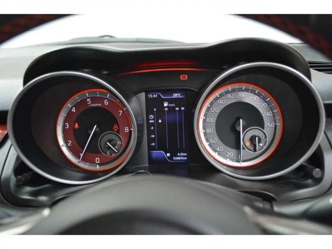 スイフトスポーツ 1.4 ワンオーナー車6速マニュアルFFターボ横滑り防止装置7インチワイドナビTVバックカメラクルーズコントロールLEDライトETCドライブレコーダーリアフォグランプ 2WD 1400