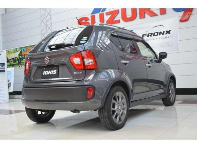 イグニス1.2 Fリミテッド 4WD ワンオーナー特別仕様車ハイブリット4WDセーフティサポート搭載アイドリングストップ横滑り防止装置パドルシフト7インチワイドナビTVバックカメラLEDライトクルーズコントロール 1200