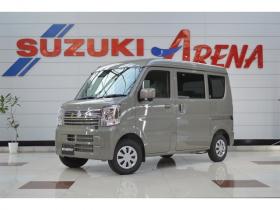 エブリィ ジョイン ターボ ハイルーフ 4WD 届出済未使用車4WDターボCVTセーフティサポート搭載アイドリングストップ横滑り防止装置ディスプレイオーディオハイビームアシストLEDライト 660
