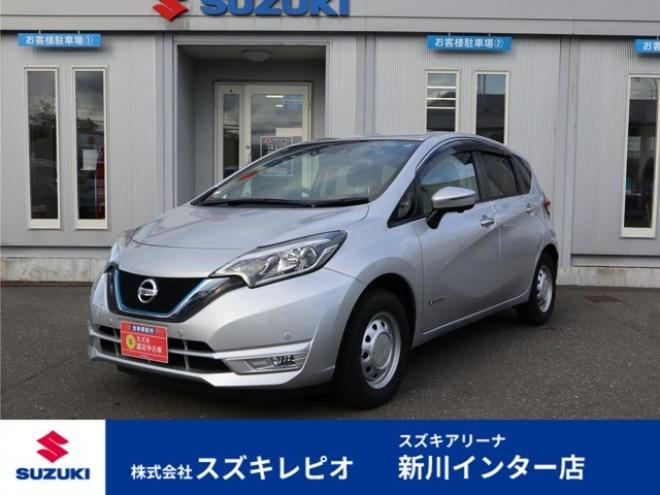 ノート1.2 e-POWER B FOUR 4WD　CDプレイヤー　前後ドライブレコーダー　ETC　アラウンドビューモニター付きデジタルミラー　オートライト 1200