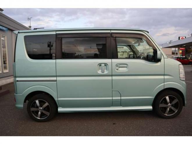 エブリィワゴン PZターボ 4WD　社外フルセグナビ　バックカメラ　社外前後ドライブレコーダー　ETC　シートヒーター　助手席側電動スライドドア　レーダーブレーキサポート 660