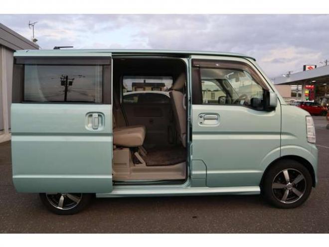 エブリィワゴン PZターボ 4WD　社外フルセグナビ　バックカメラ　社外前後ドライブレコーダー　ETC　シートヒーター　助手席側電動スライドドア　レーダーブレーキサポート 660