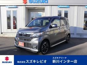 N-WGN　カスタムG ターボパッケージ 4WD　純正ワンセグナビ　バックカメラ　ETC　オートライト　HIDヘッドライト　パドルシフト　シートヒーター 660