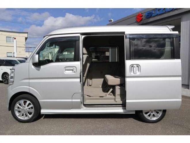 タウンボックスG ハイルーフ 4WD 社外ワンセグナビ Bluetooth ETC オートライト シートヒーター 助手席側電動スライドドア 衝突軽減ブレーキ 660