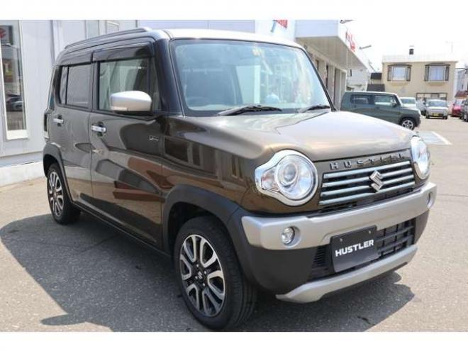 ハスラーJスタイルIIIターボ 4WD 1オーナー 特別仕様 4WD ターボ 衝突軽減ブレーキ CDプレイヤー クルーズコントロール LEDヘッドライト オートエアコン シートヒーター 660