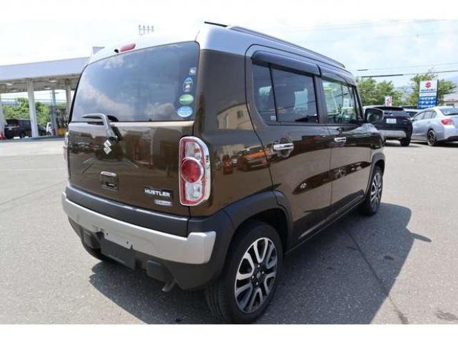 ハスラーJスタイルIIIターボ 4WD 1オーナー 特別仕様 4WD ターボ 衝突軽減ブレーキ CDプレイヤー クルーズコントロール LEDヘッドライト オートエアコン シートヒーター 660