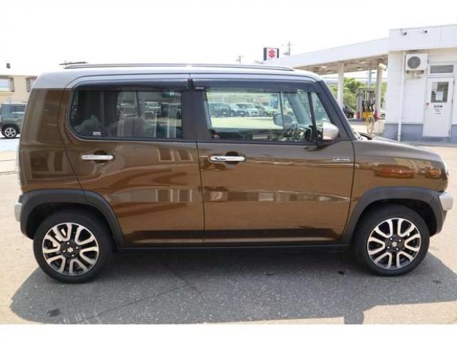 ハスラーJスタイルIIIターボ 4WD 1オーナー 特別仕様 4WD ターボ 衝突軽減ブレーキ CDプレイヤー クルーズコントロール LEDヘッドライト オートエアコン シートヒーター 660