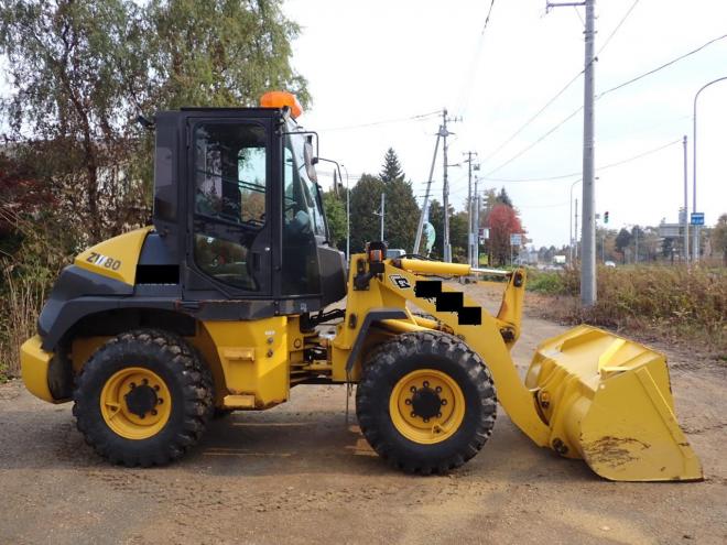 ホイールローダZW80-5B 　恵庭ヤード 4WD