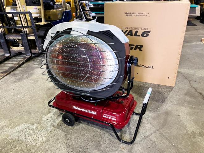 ヒーター静岡製機　VAL6 SR　展示会デモ機　ジェットヒーター