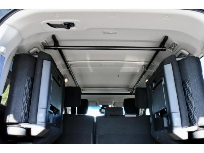 デリカD;5　４WD　本州仕入　アイガーグレーメタリック　社外アルミ　ジオランダー１６インチＭ／Ｔタイヤ　フロントガード　純正ナビ　両側電動スライドドア　パワーバックドア