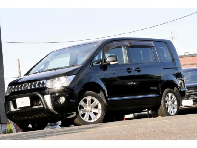 デリカD:5　４WD　Ｄパワーパッケージ　本州仕入　新品フロントガード　夏／冬タイヤ付き　両側パワースライドドア　ＥＴＣ