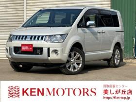 デリカ　D：5 2.2 シャモニー ディーゼルターボ 4WD　ワンオーナー/社外ナビ/両側パワスラ/ETC 2300