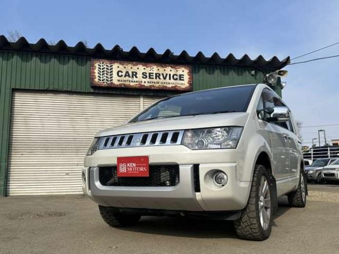 デリカD:5 2.2 シャモニー ディーゼルターボ 4WD ワンオーナー/社外ナビ/両側パワスラ/ETC 2300