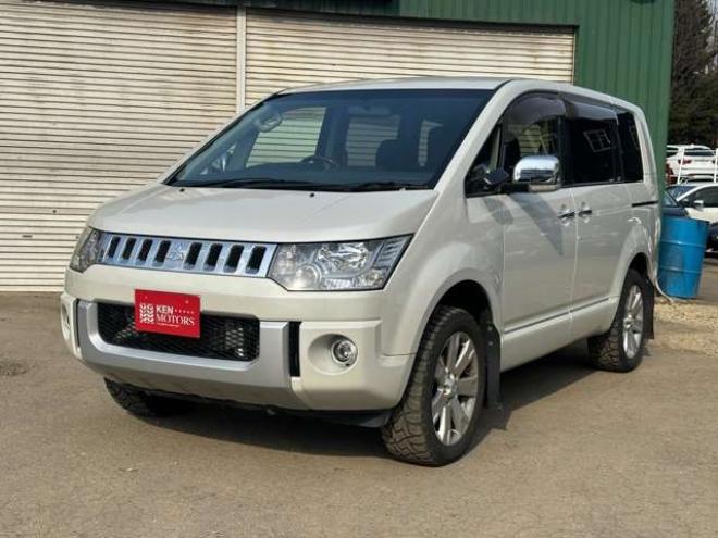 デリカD:5 2.2 シャモニー ディーゼルターボ 4WD ワンオーナー/社外ナビ/両側パワスラ/ETC 2300