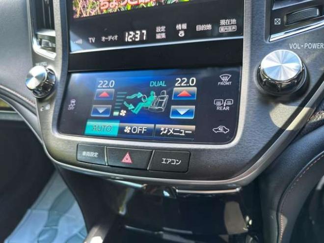 クラウンアスリート 2.5 G i-Four 4WD　サンルーフ　黒皮シート　レーダークルーズ　ETC　パワステ　パワーウィンドウ　純正ナビ　純正アルミ　ABS　キーレスエントリー 2500