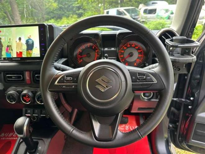 ジムニーシエラ1.5 JC 4WD　パワステ　パワーウィンドウ　社外ナビ　社外アルミ　ABS　キーレス　ワンオーナー　ETC　ドライブレコーダー　リフトアップ　横滑り防止装置　盗難防止装置　シートヒーター 1500