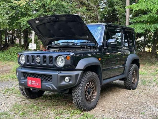 ジムニーシエラ1.5 JC 4WD　パワステ　パワーウィンドウ　社外ナビ　社外アルミ　ABS　キーレス　ワンオーナー　ETC　ドライブレコーダー　リフトアップ　横滑り防止装置　盗難防止装置　シートヒーター 1500