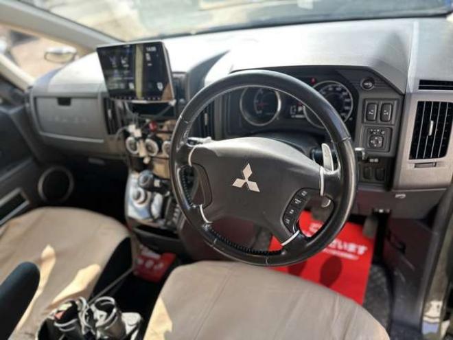 デリカD:5 2.2 D パワーパッケージ ディーゼルターボ 4WD リフトUP/サイドガード/両側パワスラ/ETC 2300