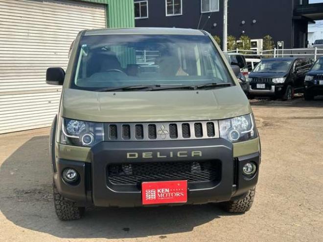 デリカD:5 2.2 D パワーパッケージ ディーゼルターボ 4WD リフトUP/サイドガード/両側パワスラ/ETC 2300