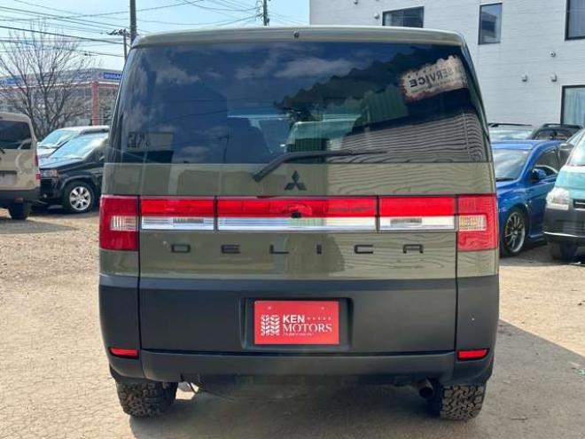 デリカD:5 2.2 D パワーパッケージ ディーゼルターボ 4WD リフトUP/サイドガード/両側パワスラ/ETC 2300