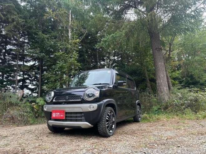 ハスラーX 4WD　社外マフラー　デュアルカメラブレーキサポート　パワステ　パワーウィンドウ　キーレス　オートエアコン　シートヒーター　純正アルミ　ナビTV　バックカメラ 660