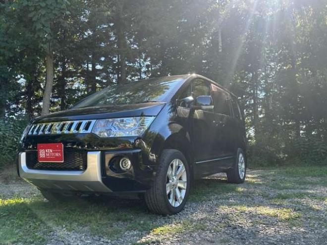 デリカD:5 2.2 D パワーパッケージ ディーゼルターボ 4WD ワンオーナー/記録簿/社外ナビ/Bカメラ/ETC 2300