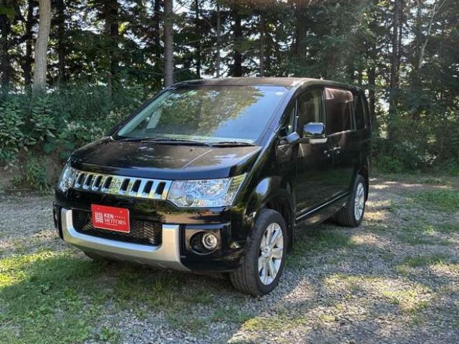 デリカD:5 2.2 D パワーパッケージ ディーゼルターボ 4WD ワンオーナー/記録簿/社外ナビ/Bカメラ/ETC 2300