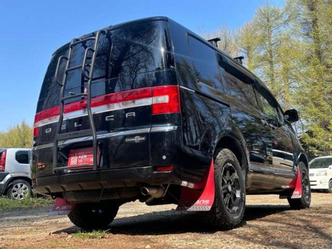 デリカD:5 2.4 シャモニー 4WD ミラーモニタ/ETC/シートヒータ/社外ナビ 2400