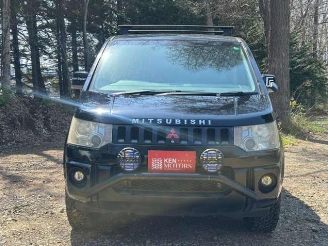 デリカD:5 2.4 シャモニー 4WD ミラーモニタ/ETC/シートヒータ/社外ナビ 2400