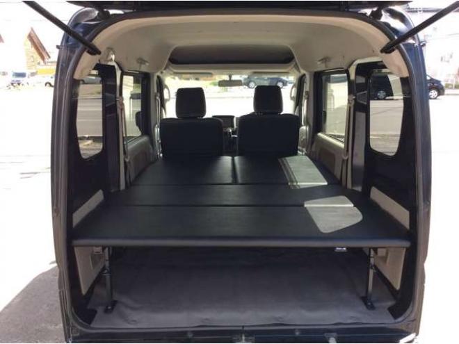 エブリィジョイン ハイルーフ 5AGS車 4WD　パートタイム4WD　キーレス　リアヒーター　フルセグTV　7インチメモリナビ　ベッドキッド　電動格納ミラー　社外タコメーター　CD/DVD　AUX　Bluetooth　アルミホイール 660