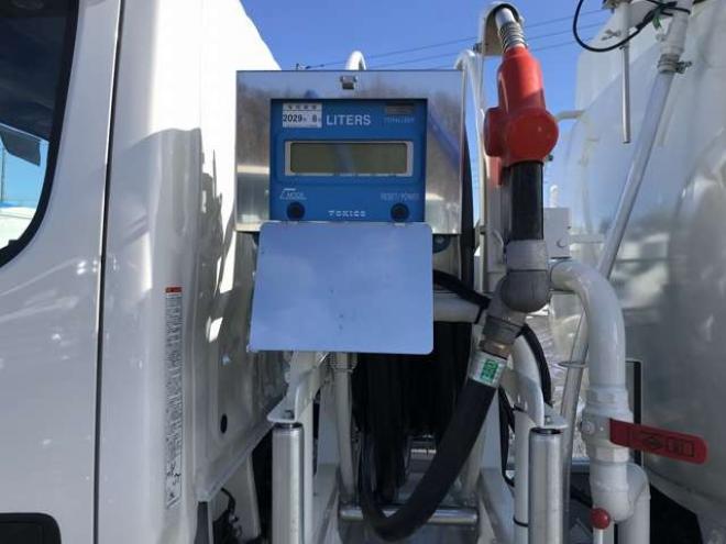 デュトロタンクローリー 2DG-XZU685M 新明和工業　 4WD 4000