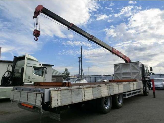 ギガクレーン付 LKG-CYZ77A ユニック  2WD 9830