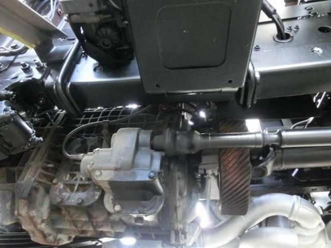 ギガクレーン付 LKG-CYZ77A ユニック  2WD 9830