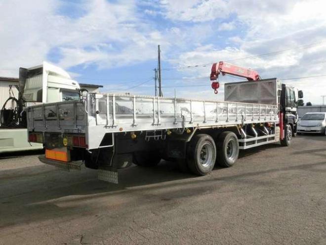 ギガクレーン付 LKG-CYZ77A ユニック  2WD 9830