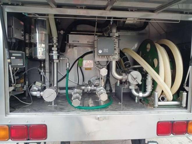 スーパーグレートミルクローリーBDG-FV50JZヤスダファインテ　 2WD 12880