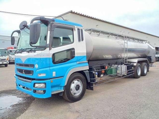 スーパーグレートミルクローリーBDG-FV50JZヤスダファインテ　 2WD 12880