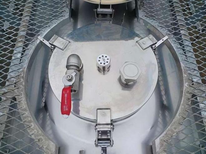 スーパーグレートミルクローリーBDG-FV50JZヤスダファインテ　 2WD 12880