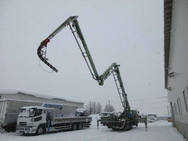 ギガコンクリートポンプ　KC-CYZ81Q2改　IHI　 2WD 19000