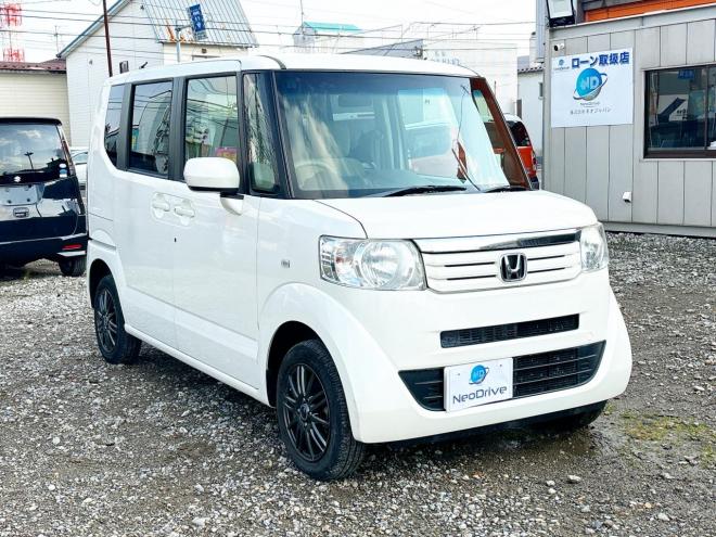 N-BOX660 G Lパッケージ 4WD　ローンが不安な方＜優遇ローン＞本州仕入　社外ナビ　バックカメラ　片側パワースライド　フルセグTV