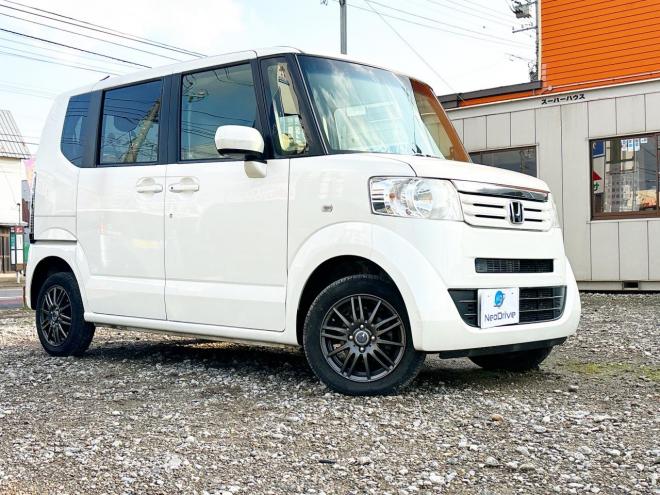 N-BOX660 G Lパッケージ 4WD　ローンが不安な方＜優遇ローン＞本州仕入　社外ナビ　バックカメラ　片側パワースライド　フルセグTV