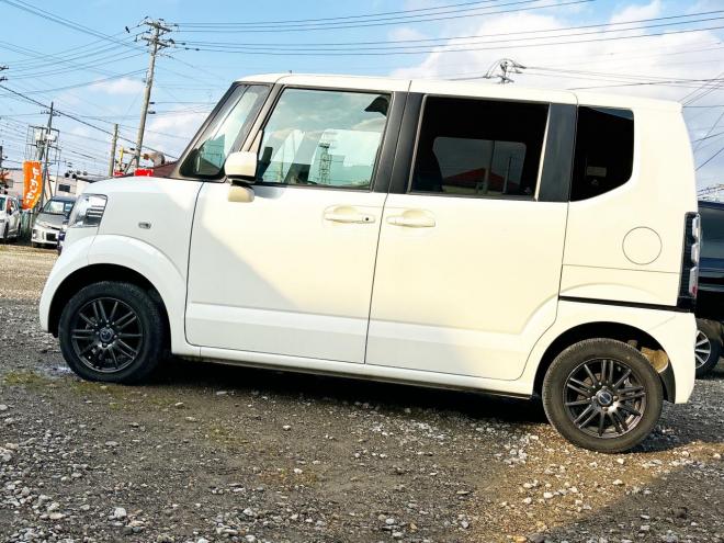 N-BOX660 G Lパッケージ 4WD　ローンが不安な方＜優遇ローン＞本州仕入　社外ナビ　バックカメラ　片側パワースライド　フルセグTV