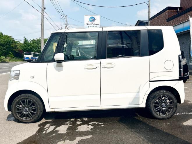 N-BOX660 G Lパッケージ 4WD　ローンが不安な方＜優遇ローン＞本州仕入　社外ナビ　バックカメラ　片側パワースライド　フルセグTV