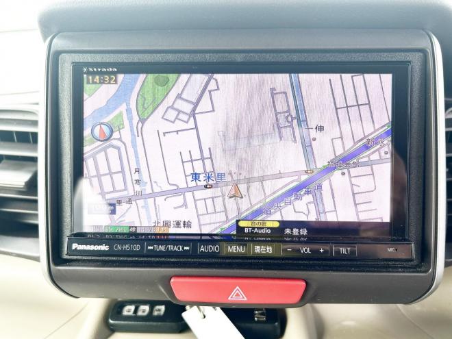 N-BOX660 G Lパッケージ 4WD　ローンが不安な方＜優遇ローン＞本州仕入　社外ナビ　バックカメラ　片側パワースライド　フルセグTV