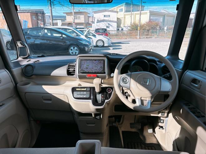 N-BOX660 G Lパッケージ 4WD　ローンが不安な方＜優遇ローン＞本州仕入　社外ナビ　バックカメラ　片側パワースライド　フルセグTV