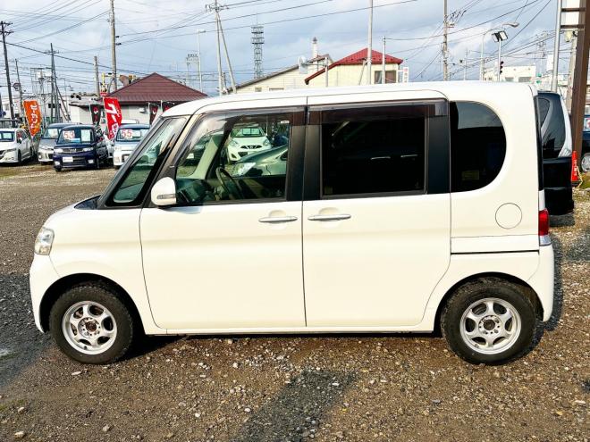 タント660 X 4WD　ローンが不安な方＜優遇ローン＞1年保証　本州仕入　片側電動スライドドア　スマートキー　寒冷地仕様