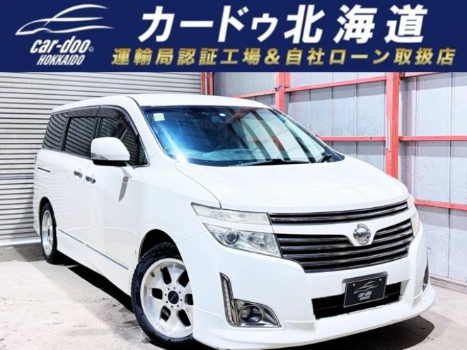 エルグランド2.5 250ハイウェイスター アーバンクロム 4WD　下廻防錆TVナビBカメETC後席モニタ 2500