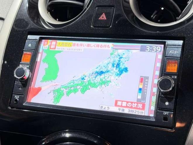 ノート1.2 X エアロスタイル　下廻防錆TVナビETC 2WD 1200