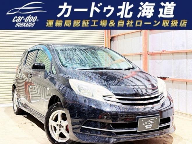 ノート1.2 ライダー ブラックライン エマージェンシーブレーキ パッケージ 4WD　下廻防錆キーレスETC 1200